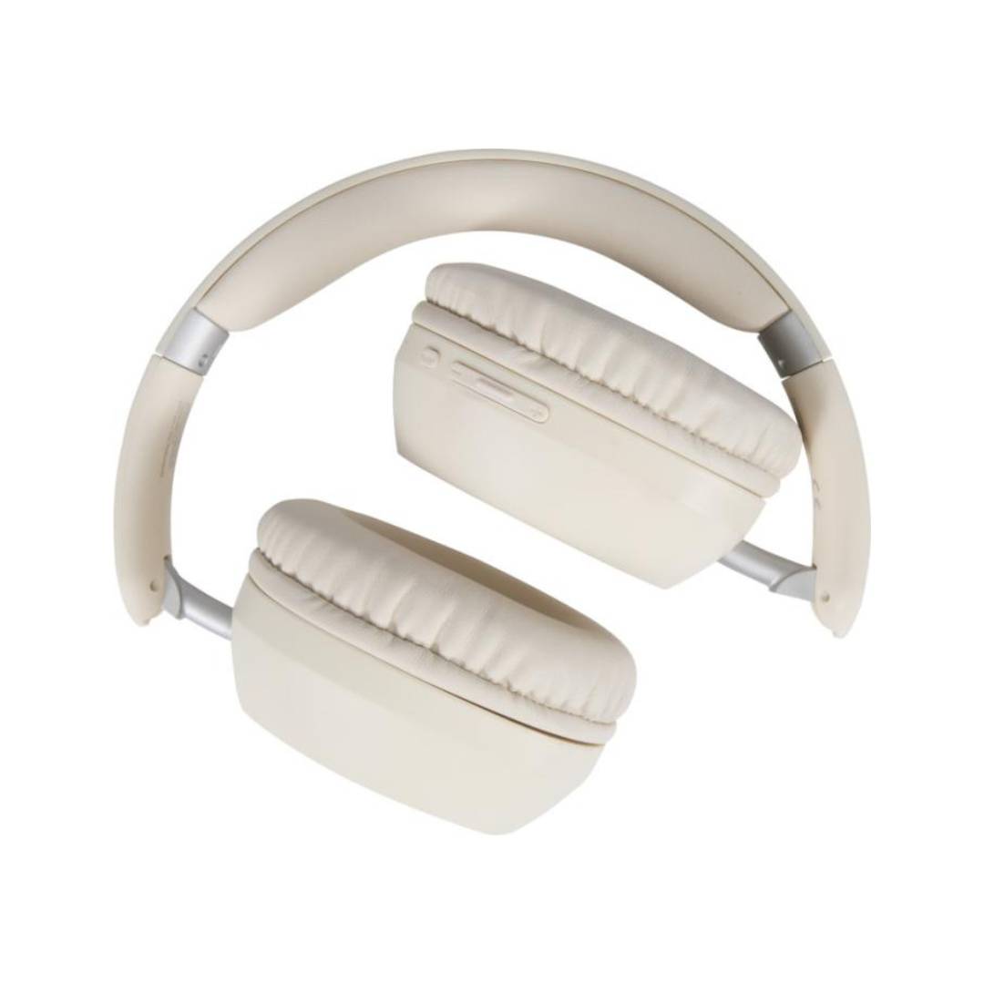 Hoggar ANC & ENC hodetelefoner Hvite hodetelefoner sammenbrettet